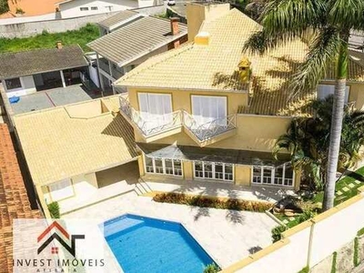 Casa com 4 dormitórios para alugar, 300 m² por R$ 7.500,00/mês - Vila Santista - Atibaia/S