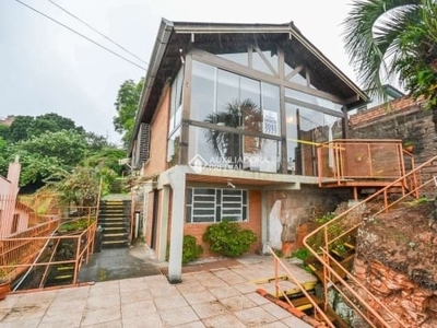 Casa em condomínio fechado com 2 quartos para alugar na rua capitão padilha, 529, cascata, porto alegre, 132 m2 por r$ 2.700