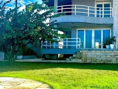 Casa tríplex vista mar, tem 892 m² com 8 suítes, piscina, deck, em Porto das Dunas - Aqu