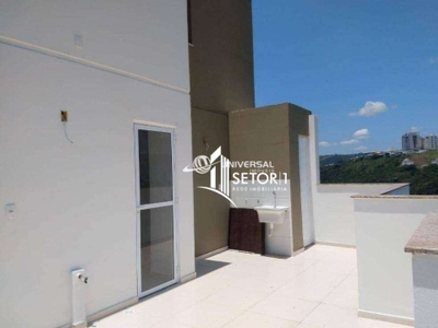 Cobertura com 2 quartos, 81 m² - venda por r$ 297.000 ou aluguel por r$ 1.400/mês - juiz de fora/mg