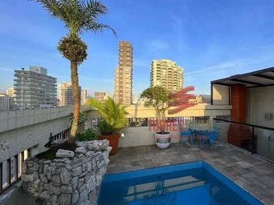 Cobertura com 3 dormitórios, 310 m² - venda por R$ 1.330.000,00 ou aluguel por R$ 8.500,00