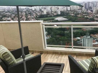 Cobertura Duplex - 175 m² - 3 suítes - 3 vagas - R$ 4.400.000 - Brooklin, São Paulo-SP