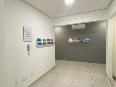 Conjunto para alugar, 80 m² por r$ 4.500/mês - macuco - santos/sp