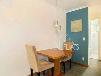 Flat com 1 dormitório para alugar, 48 m² por R$ 7.000/mês na Vila Olímpia - São Paulo/SP