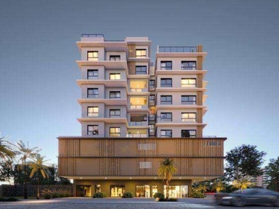 Lançamento! apartamento no centro com 2 dormitórios à venda, 63 m² por r$ 353.017 - são jose - itapoá/sc