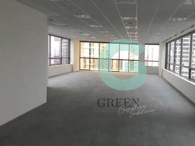 Sala comercial para Locação Brooklin Novo, São Paulo 8 vagas 261,40 m² útil