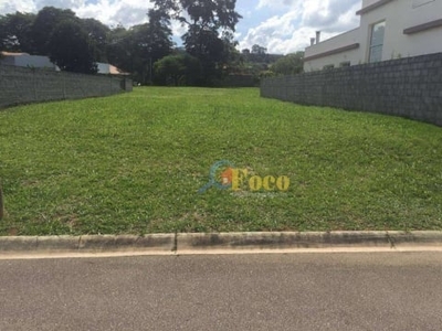 Terreno à venda, 550 m² por r$ 230.000,00 - condomínio bosque dos pires - itatiba/sp