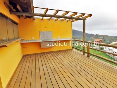 Vendo ou Alugo Casa, 170M², Vista ao Mar, Alto da Barra - Ilhabela