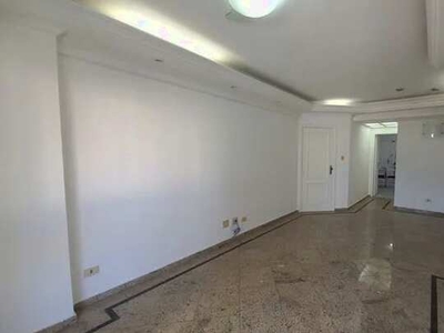 Alugo apto com 125 m2, 3 quartos, 1 suite, lavabo, lazer, em Pompéia - Santos - SP