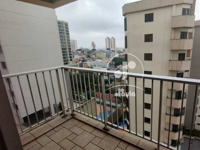 Apartamento 143m², 4 dormitórios, 2 vagas, para Alugar - Vila Bastos - Santo André/SP