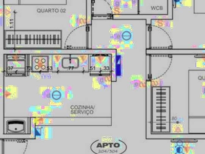 Apartamento 3 quartos, em Jaguaribe