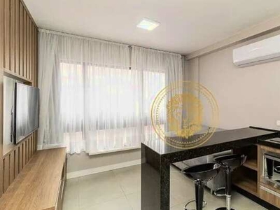 Apartamento com 1 dormitório para alugar, 27 m² por R$ 2.511,80/mês - Centro Cívico - Curi