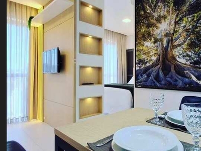 Apartamento com 1 dormitório para alugar, 35 m² por R$ 3.480,00/mês - Victor Konder - Blum