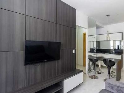 Apartamento com 1 dormitório para alugar, 37 m² por R$ 2.635,44/mês - Centro - Curitiba/PR