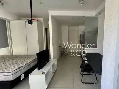 Apartamento com 1 dormitório para alugar, 38 m² por R$ 3.750,00/mês - Brooklin Novo - São