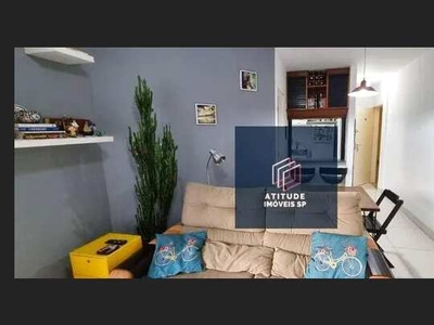 Apartamento com 1 dormitório para alugar, 48 m² - Pinheiros - São Paulo/SP