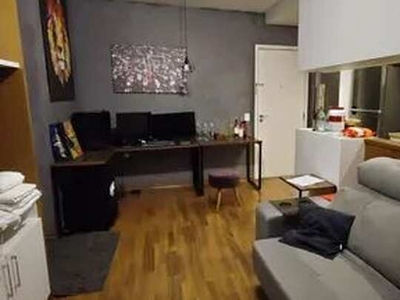 Apartamento com 1 dormitório para alugar, 50 m² por R$ 6.000,00/mês - Brooklin - São Paulo