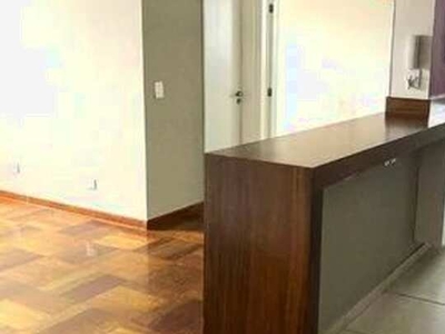 Apartamento com 1 dormitório para alugar, 51 m² por R$ 4.287,08/mês - Brooklin - São Paulo