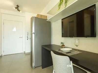 Apartamento com 1 Quarto para alugar, 26m² - Brooklin