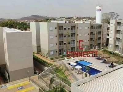 Apartamento com 2 dormitórios para alugar, 48 m² por R$ 1.197/mês - Jardim Santa Cecília