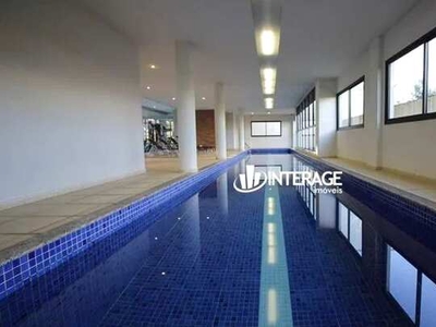 Apartamento com 2 dormitórios para alugar, 53 m² por R$ 2.450,74/mês - São Braz - Curitiba