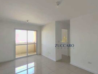 Apartamento com 2 dormitórios para alugar, 57 m² por R$ 1.857,63/mês - Torres Tibagy - Gua