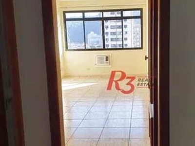 Apartamento com 2 dormitórios para alugar, 85 m² por R$ 3.200,00/mês - Campo Grande - Sant