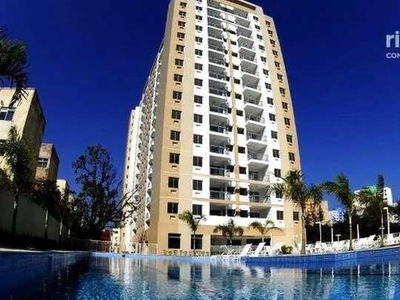Apartamento com 2 quartos para alugar, 58 m² por R$ 3.060/mês - Camorim - Rio de Janeiro/R