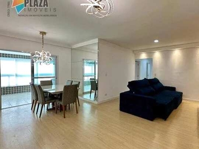 Apartamento com 3 dormitórios para alugar, 117 m² por R$ 5.500,00/mês - Boqueirão - Praia