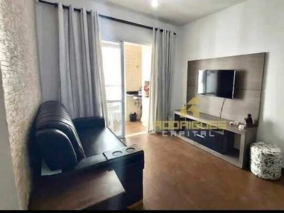 Apartamento com 3 dormitórios para alugar, 77 m² por R$ 4.500,00/mês - Ponta da Praia - Sa