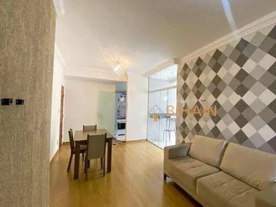 Apartamento com 3 dormitórios para alugar, 80 m² por R$ 3.705,00/mês - Nova Granada - Belo