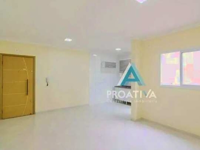 Apartamento com 3 dormitórios para alugar, 80 m² - Vila Pires - Santo André/SP