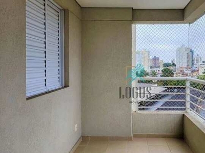 Apartamento com 3 dormitórios para alugar, 83 m² por R$ 4.143,66/mês - Jardim do Mar - São