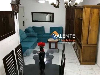 Apartamento excelente com 85m² para locação no Centro de São Vicente!