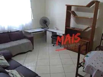 Apartamento térreo, mobiliado, 2 quartos, 75 m² - Vila Matias - Santos/SP