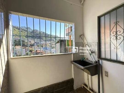 Casa com 2 dormitórios para alugar, 90 m² por R$ 880,00/mês - Conselheiro Paulino - Nova F