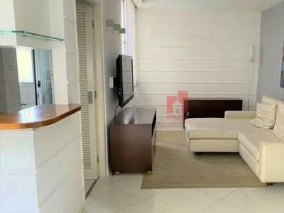 Excelente e lindo Apto. Duplex, possui 70m², este apartamento é mobiliado, equipado com el