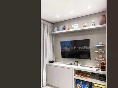 Flat com 1 dormitório, 43 m² - venda por R$ 963.000 ou aluguel por R$ 6.500/mês - Vila Olí