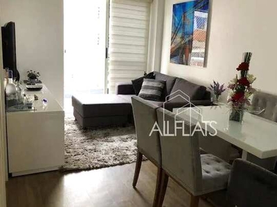 Flat com 1 dormitório, 45 m² - venda por R$ 843.000 ou aluguel por R$ 6.050/mês em Moema