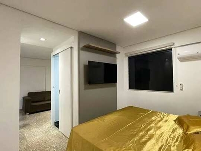 Flat com 1 dormitório para alugar, 34 m² por R$ 3.580,00/mês - Buritis - Belo Horizonte/MG