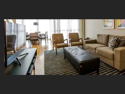Flat com 1 dormitório para alugar, 40 m² por R$ 5.000,00/mês - Brooklin Paulista - São Pau