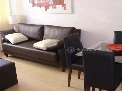 Flat com 1 dormitório para alugar, 45 m² por R$ 5.400,00/mês - Itaim Bibi - São Paulo/SP