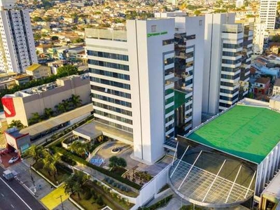 Flat disponível para locação no Wyndham Garden Convention Nortel com 32m², 1 dormitório e