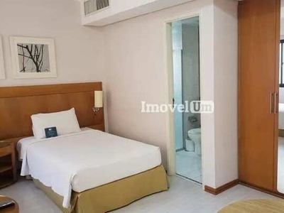 Indianópolis Apartamento com 1 dormitório