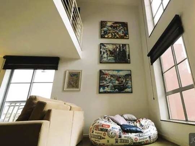 Loft com 1 dormitório para alugar, 88 m² por R$ 4.500/mês - Batel - Curitiba/PR