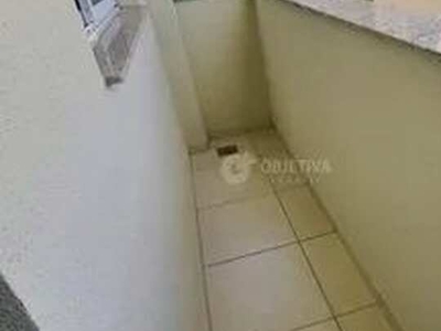 Ótimo apartamento no bairro Santa Mônica com varanda gourmet para aluguel