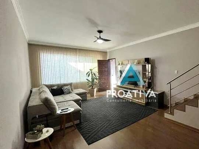Sobrado com 3 dormitórios, 219 m² - venda ou aluguel - Vila Alzira - Santo André/SP