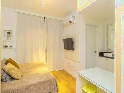 Studio com 1 dormitório para alugar, 21 m² por R$ 2.672,24/mês - Mossunguê - Curitiba/PR