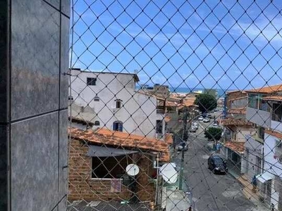 Vista Mar Apartamento Amplo de 02 Quartos em Itapuã