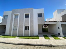 Praia do francês-Casa de condomínio para venda tem 91 metros quadrados com 3 quartos